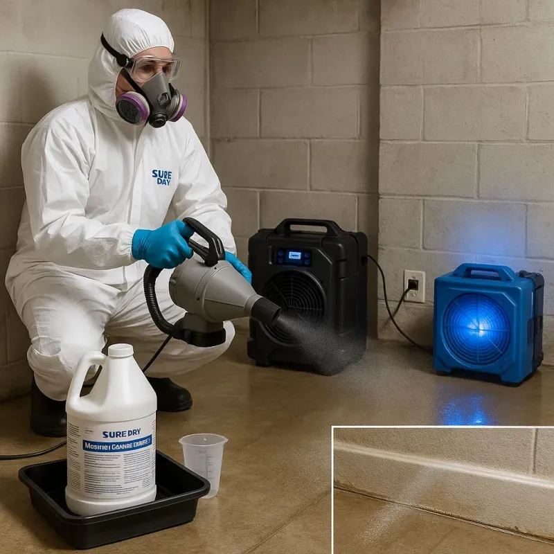 Sanitization and Odor Removal process in Palm Bay, FL